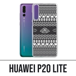 Huawei P20 Lite case - Azteque Gray