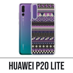 Coque Huawei P20 Lite - Azteque Violet