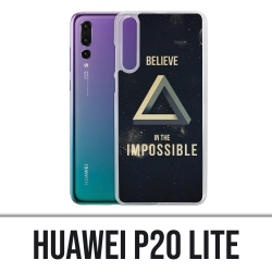 Custodia Huawei P20 Lite - Believe Impossible