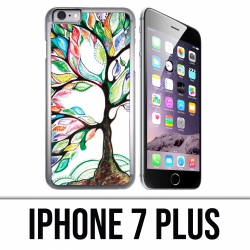 Coque iPhone 7 PLUS - Arbre Multicolore