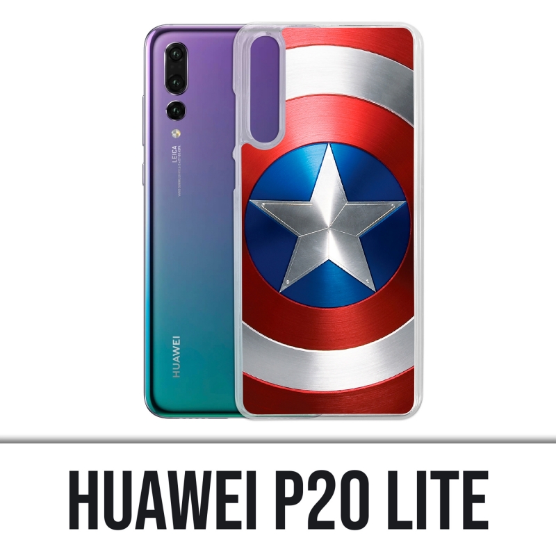 Funda Huawei P20 Lite - Capitán América Avengers Shield