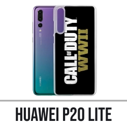 Custodia Huawei P20 Lite - Logo Call Of Duty Ww2