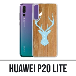Coque Huawei P20 Lite - Cerf Bois Oiseau