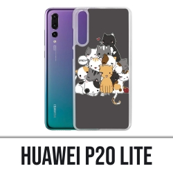 Custodia Huawei P20 Lite - Chat Meow