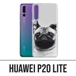 Custodia Huawei P20 Lite - Dog Pug Ears