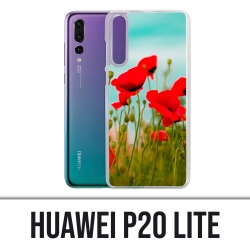 Custodia Huawei P20 Lite - Poppies 2
