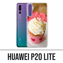 Custodia Huawei P20 Lite - Cupcake rosa