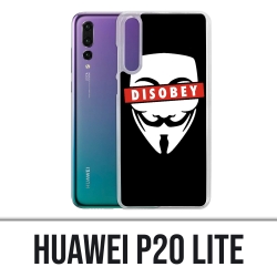 Huawei P20 Lite Case - Ungehorsam Anonym
