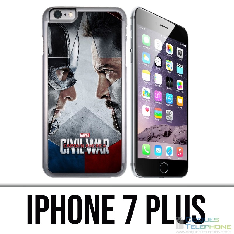 Custodia per iPhone 7 Plus - Avengers Civil War
