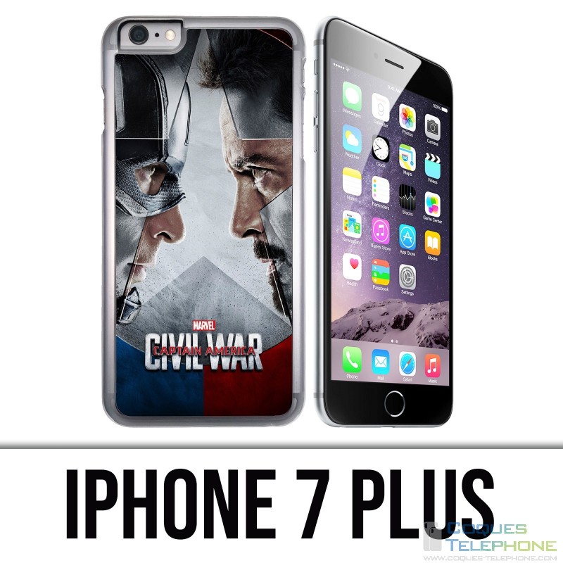 IPhone 7 Plus Hülle - Avengers Civil War
