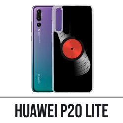 Custodia Huawei P20 Lite - Disco in vinile