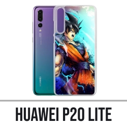 Funda Huawei P20 Lite - Color Dragon Ball Goku