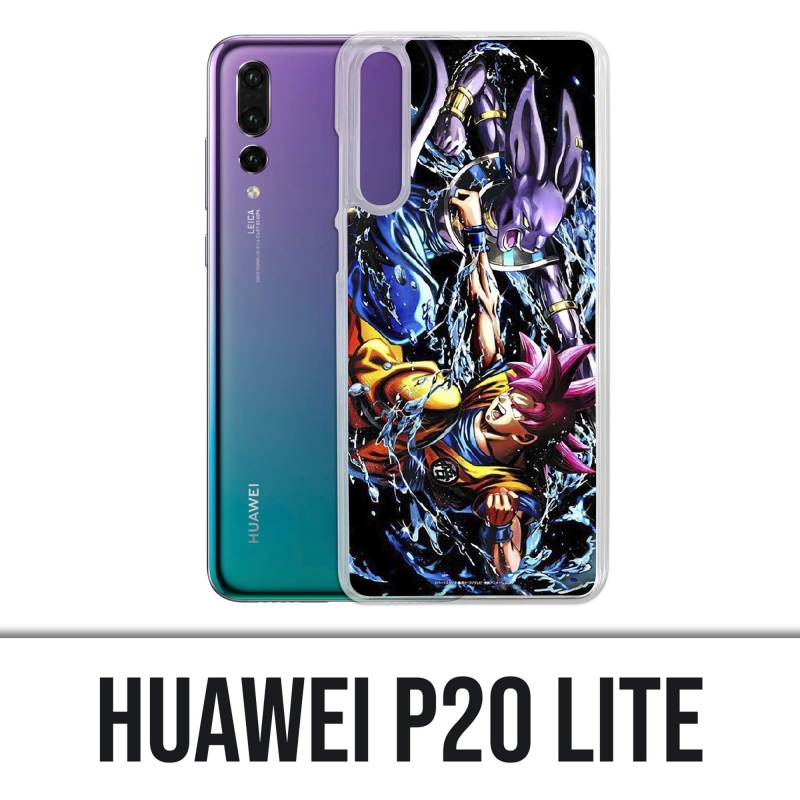 Huawei P20 Lite Case - Dragon Ball Goku Vs Beerus