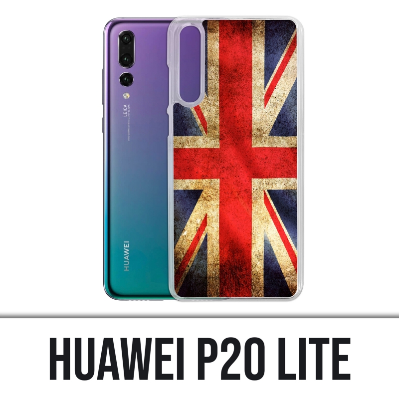 Custodia Huawei P20 Lite - Vintage Flag Uk