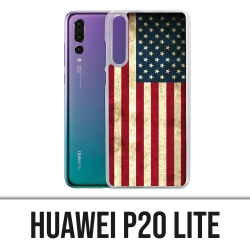 Custodia Huawei P20 Lite - Bandiera USA