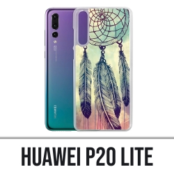 Huawei P20 Lite Case - Dreamcatcher Feathers