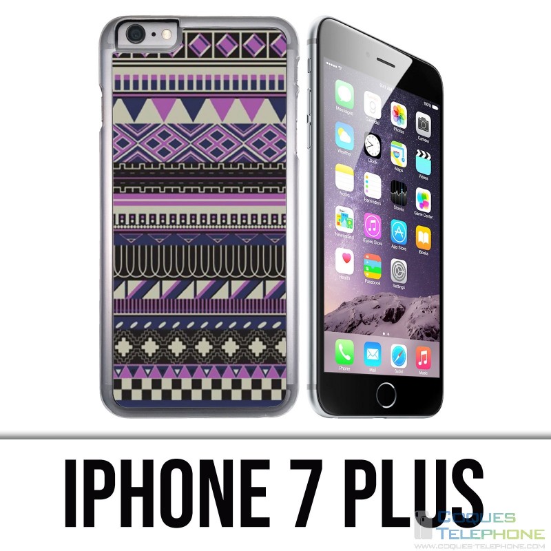IPhone 7 Plus Case - Azteque Purple