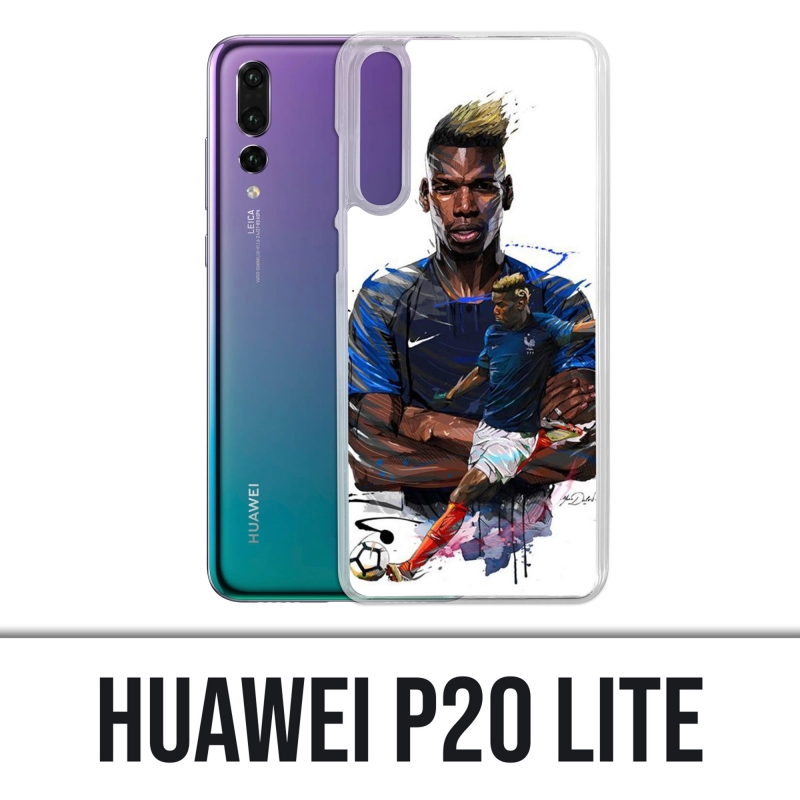 Custodia Huawei P20 Lite - Football France Pogba Design