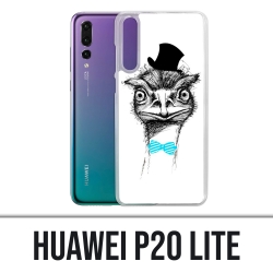 Funda Huawei P20 Lite - Funny Avestruz