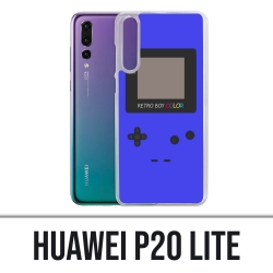 Custodia Huawei P20 Lite - Game Boy di colore blu