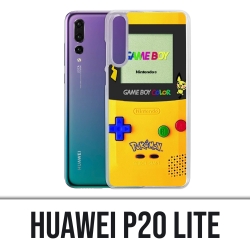 Custodia Huawei P20 Lite - Pokémon Game Pikachu Color giallo