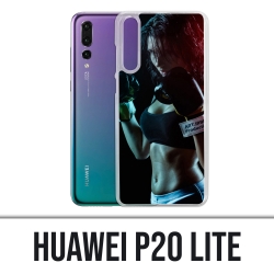 Huawei P20 Lite case - Girl Boxing