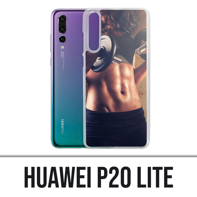 Funda Huawei P20 Lite - Culturismo Chica