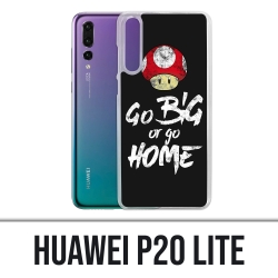 Huawei P20 Lite Case - Gehen Sie groß oder gehen Sie nach Hause Bodybuilding