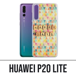 Custodia Huawei P20 Lite - Happy Days