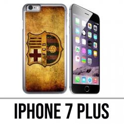 Coque iPhone 7 PLUS - Barcelone Vintage Football