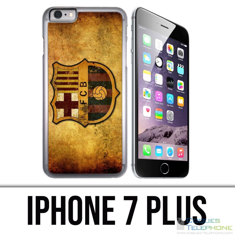 Funda iPhone 7 Plus - Barcelona Vintage Football
