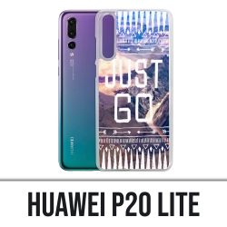Huawei P20 Lite case - Just Go