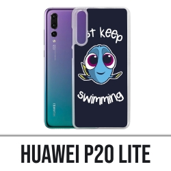 Huawei P20 Lite Hülle - Schwimmen Sie einfach weiter