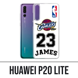 Coque Huawei P20 Lite - Lebron James Blanc