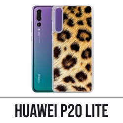 Coque Huawei P20 Lite - Leopard