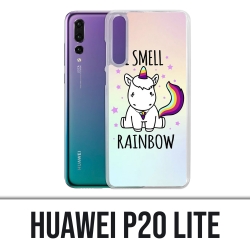 Custodia Huawei P20 Lite - Unicorn I Smell Raimbow