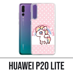 Custodia Huawei P20 Lite - Kawaii Unicorn