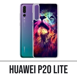 Huawei P20 Lite case - Lion Galaxy