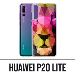 Funda Huawei P20 Lite - León geométrico