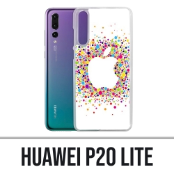 Huawei P20 Lite Case - Mehrfarbiges Apple Logo