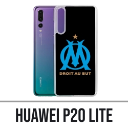 Coque Huawei P20 Lite - Logo Om Marseille Noir