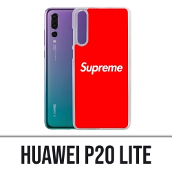 Custodia Huawei P20 Lite - Logo Supreme