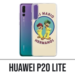 Huawei P20 Lite case - Los Mario Hermanos