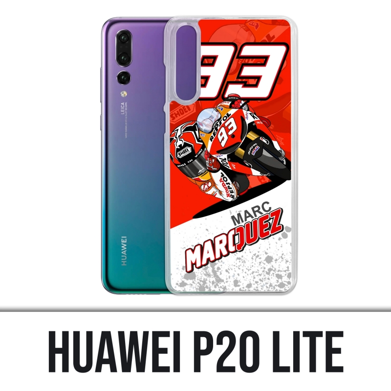 Coque Huawei P20 Lite - Marquez Cartoon
