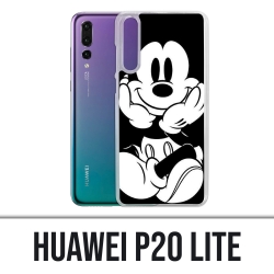 Huawei P20 Lite Case - Mickey Schwarzweiss