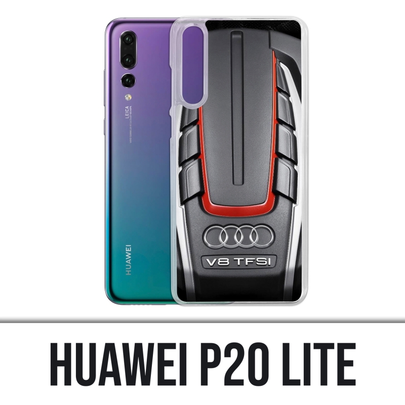 Custodia Huawei P20 Lite - motore Audi V8 2