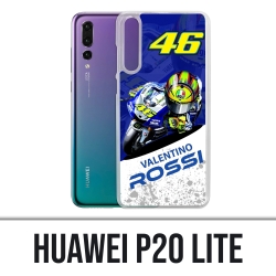 Funda Huawei P20 Lite - Motogp Rossi Cartoon 2