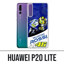 Custodia Huawei P20 Lite - Motogp Rossi Cartoon Galaxy