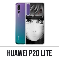 Huawei P20 Lite Case - Naruto Schwarz und Weiß