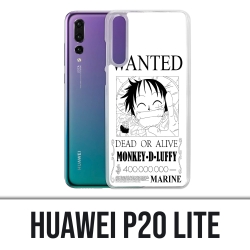Huawei P20 Lite case - One Piece Wanted Luffy